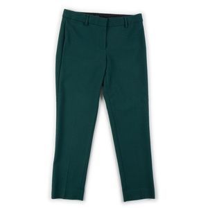 Talbots Hampshire emerald green trouser pants size 6
